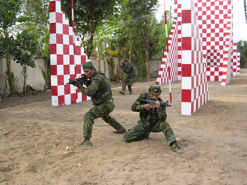 Chiến sĩ Đại đội Trinh sát.